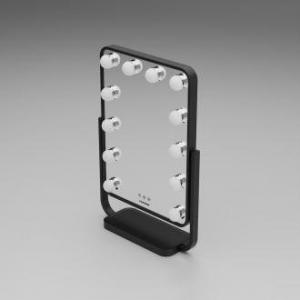 Lusterko kosmetyczne Humanas HS-HM01 z oświetleniem LED - czarne 6