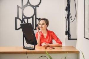 Lusterko kosmetyczne Humanas HS-HM01 z oświetleniem LED - czarne 9