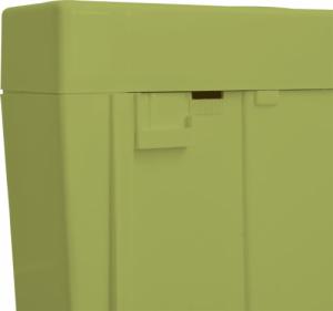 vidaXL Spłuczka 3/6 L, oliwkowa 4