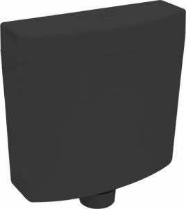 vidaXL Spłuczka 3/6 L, czarna 3