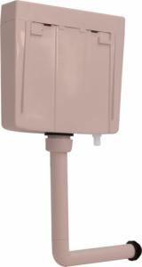 vidaXL Spłuczka 3/6 L, łososiowa 2