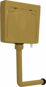 vidaXL Spłuczka 3/6 L, kolor curry 2