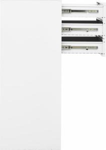 vidaXL Szafka biurowa, biała, 90x40x102 cm, stalowa 5