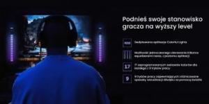 Lampa stołowa Redleaf Equalizer RGB Redleaf 40LED - srebrny 4