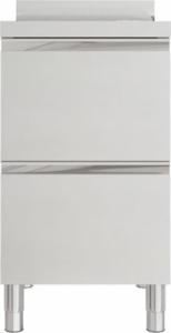 vidaXL Szafki gastronomiczne z 2 szufladami, 2 szt., stal nierdzewna 5