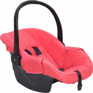 Fotelik samochodowy vidaXL Fotelik niemowlęcy do samochodu, czerwony, 42x65x57 cm 1