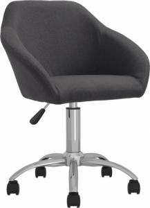 vidaXL Krzesła stołowe, 2 sztuki, szare, PP 4