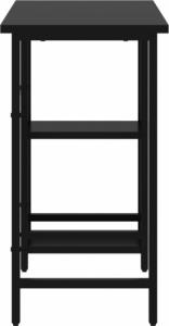 Biurko vidaXL 20554 Czarne 80 cm x 40 cm 4