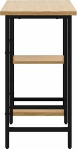 Biurko vidaXL 20557 Czarno-Beżowe 80 cm x 40 cm 4