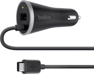 Ładowarka Belkin 3A Czarna + kabel USB-C (F7U006BT04-BLK) 1