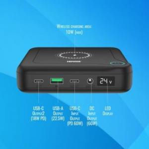 Powerbank Newell GP12 24000mAh Czarny 5