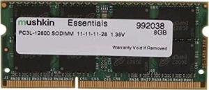 Pamięć do laptopa Mushkin Essentials, SODIMM, DDR3, 8 GB, 1600 MHz, CL11 (992038) 1