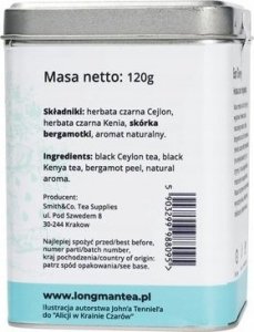 Long Man Tea Long Man Tea - Earl Grey - Herbata sypana - Puszka 120g 4
