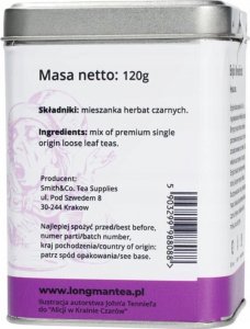 Long Man Tea Long Man Tea - English Breakfast - Herbata sypana - Puszka 120g 5