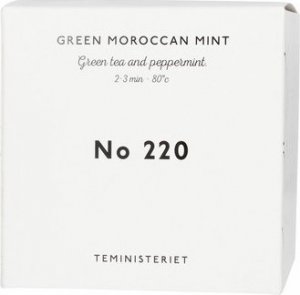 Teministeriet Teministeriet - 220 Green Moroccan Mint - Herbata Sypana 100g - Opakowanie Uzupełniające 1