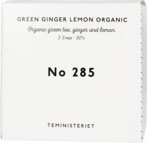 Teministeriet Teministeriet - 285 Green Ginger Lemon Organic - Herbata Sypana 100g 1