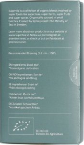 Teministeriet Herbata Supertea English Breakfast Organic 20 torebek 2
