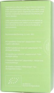 Teministeriet Herbata Supertea Green Tea Mint Organic 20 torebek 2
