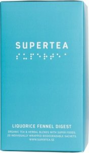 Teministeriet Teministeriet - Supertea Liquorice Fennel Digest - Herbata 20 Torebek 1