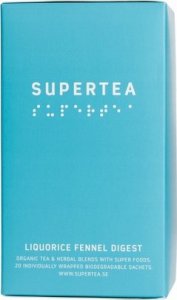 Teministeriet Herbata Supertea Liquorice Fennel Digest 20 Torebek 3