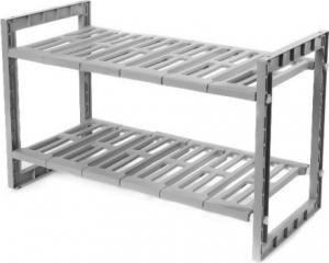 Compactor regał zlewozmywakowy 48-85 x 30 x 40 cm szary 1