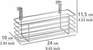 Wenko regał kuchenny 11,5 x 24 cm stal nierdzewna chromowana 2