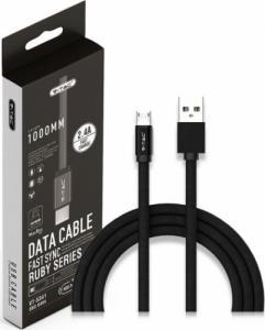 Kabel USB V-TAC USB-A - microUSB 1 m Czarny (twm_960583) 2