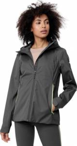 4f Kurtka Damska H4L22-KUD001 Ciemny szary r. S 2