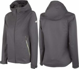 4f Kurtka Damska H4L22-KUD001 Ciemny szary r. S 5