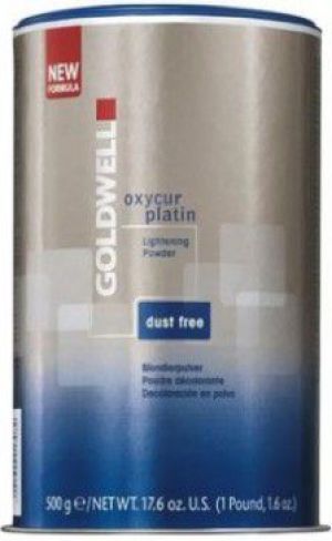 Goldwell Oxycur Platin Lightening Powder Dust Free puder rozjaśniający do włosów 500g 1
