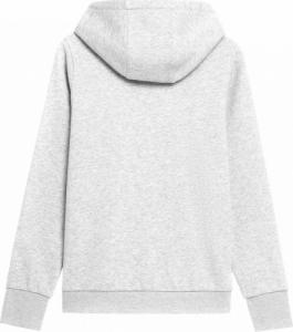 4f Bluza damska H4L22-BLD353 Chłodny jasny szary melanż r. L 2