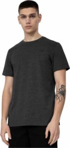 4f Koszulka męska H4L22-TSM352 Ciemny szary melanż r. XXL 3