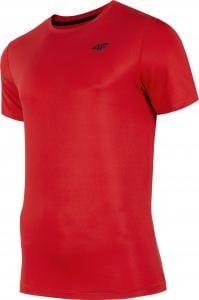 4f Koszulka męska H4L22-TSMF351 Czerwony r. L 1