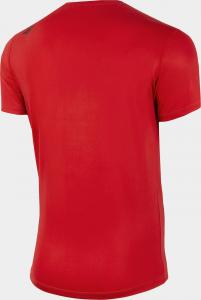 4f Koszulka męska H4L22-TSMF351 Czerwony r. XXL 2