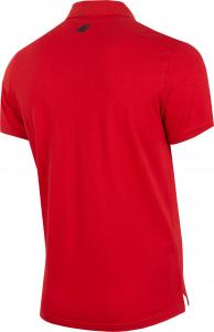 4f Koszulka męska H4L22-TSM355 Czerwony r. M 3