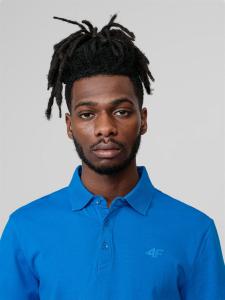 4f Koszulka męska H4L22-TSM355 Niebieski r. M 2