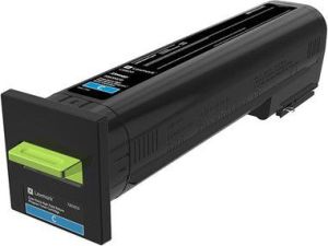 Toner Lexmark 72K2XC0 Cyan Oryginał  (72K2XC0) 1