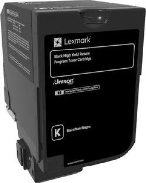 Toner Lexmark 74C2HK0 Black Oryginał  (74C2HK0) 1