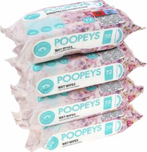 Pepco Chusteczki nawilżane Poopeys, 98% wody ( 3+1 gratis) 2