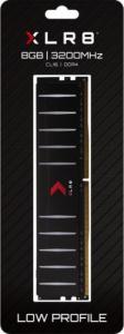 Pamięć PNY XLR8 Low Profile, DDR4, 16 GB, 3200MHz, CL16 (MD16GD4320016LP) 2