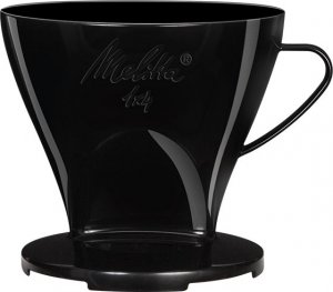Melitta Melitta plastikowy dripper do kawy 1x4 Czarny 1