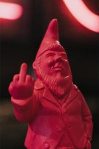 Fisura odświeżacz powietrza Aroma Diffuser Gnome 27 cm wosk czerwony 4