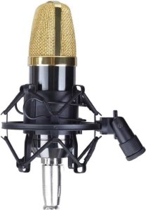 Mozos Mozos Statyw biurkowy na mikrofon czarny SB42 + Kosz antywibracyjny Shock SHM1 12