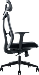 Mozos Mozos EDF-ECO-BK - stelaż do biurka czarny z elektryczną regulacją wysokości + Krzesło biurowe Ergo-F Czarne 13