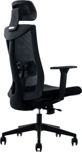 Mozos Mozos EDF-ECO-BK - stelaż do biurka czarny z elektryczną regulacją wysokości + Krzesło biurowe Ergo-F Czarne 15