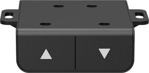 Mozos Mozos EDF-ECO-BK - stelaż do biurka czarny z elektryczną regulacją wysokości + Lampa podłogowa narożna LC-RGB LED biała 7