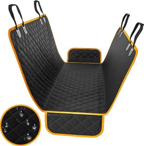 Mozos Mozos Pokrowiec dla psa na siedzenie do auta SC-XL + Mata ochronna pod fotelik samochodowy PNF1 2
