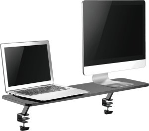 Mozos Mozos Clamp Dual Riser - czarna + PODŚWIETLANA PODKŁADKA 80x30CM 5