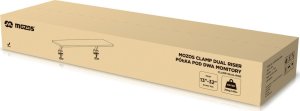 Mozos Mozos Clamp Dual Riser - czarna + PODŚWIETLANA PODKŁADKA 80x30CM 10