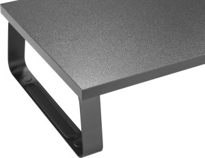 Mozos Mozos DUAL RISER S podstawka półka pod dwa monitory + PODŚWIETLANA PODKŁADKA 80x30CM 23